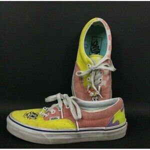 VANS OTW Era-Men Sz 5/Women Sz 6.5-SpongeBob SquarePants Best Buds/Friends Shoes